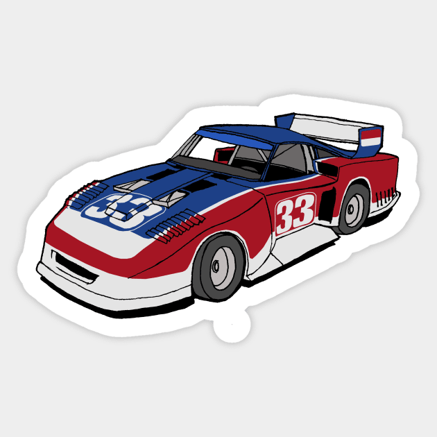 1988 Nissan 300ZX 2+2 Turbo Sticker by William Gilliam